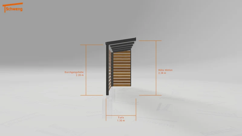 #DE Schweng Terrassenüberdachung S350 (ID jj8z48)