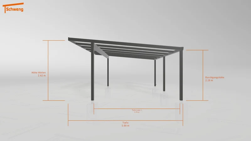 #DE Schweng Pultdachcarport S400 (ID dvn54m)