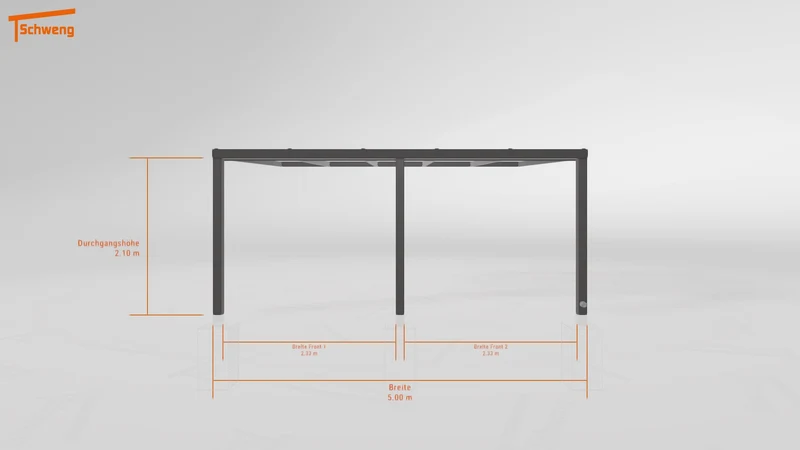 #DE Schweng Terrassenüberdachung S350 (ID jj8d3y)