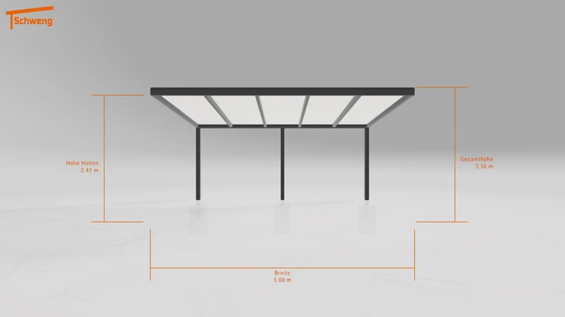 #DE Schweng Terrassenüberdachung S350 (ID jj8d3y)