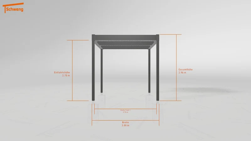 #DE Schweng Flachdachcarport C600 (ID zbwrk9) #MTG