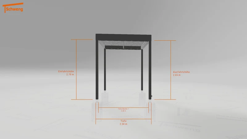#DE Schweng Flachdachcarport C600 (ID zbwrk9) #MTG