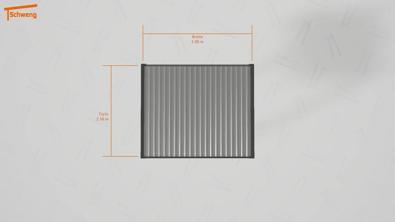 #DE Schweng Flachdachcarport C600 (ID zbwrk9) #MTG