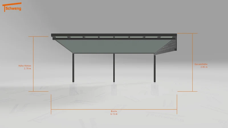 #DE Schweng Terrassenüberdachung S400 (ID qdvqnz)