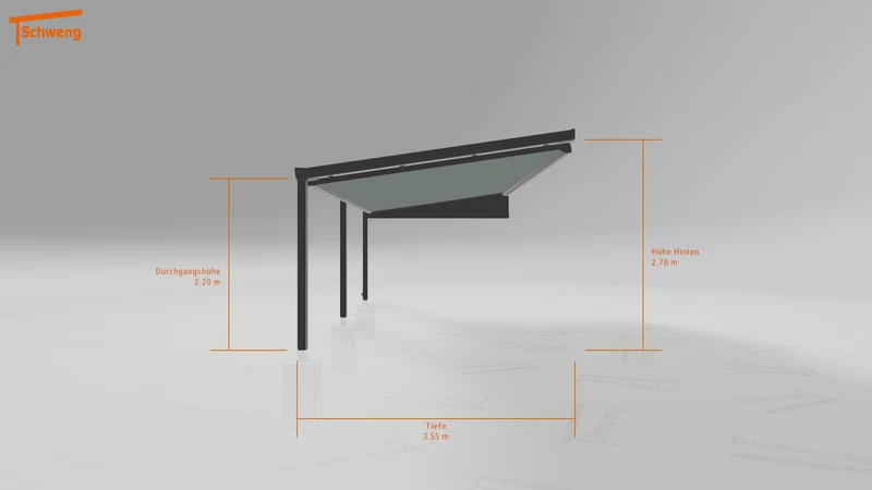 #DE Schweng Terrassenüberdachung S400 (ID qdvqnz)