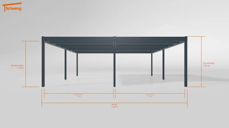 #DE Schweng Flachdachcarport C600 (ID 5mzrzr) #MTG