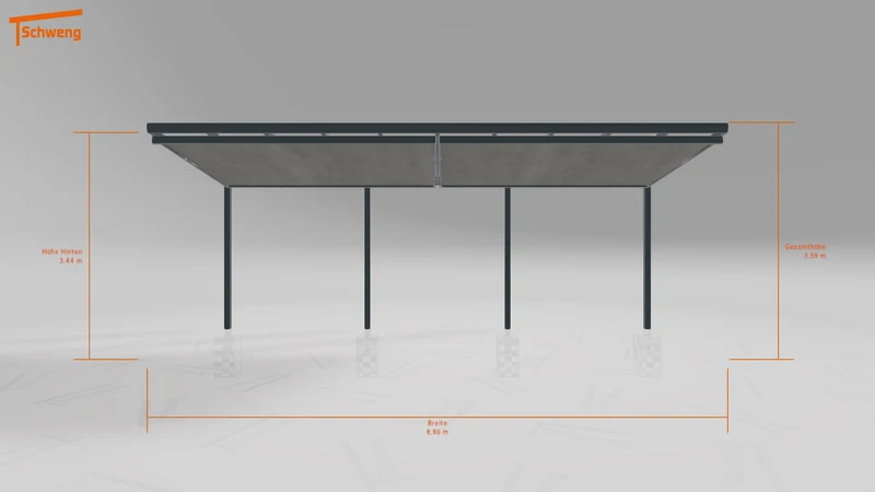 #DE Schweng Terrassenüberdachung S350 (ID 9wv4v3)