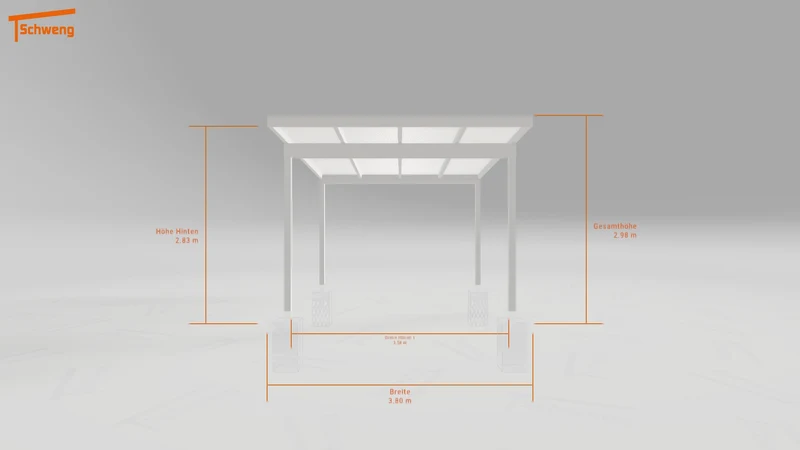 #DE Schweng Pultdachcarport S400 (ID rjn5yx) #MTG