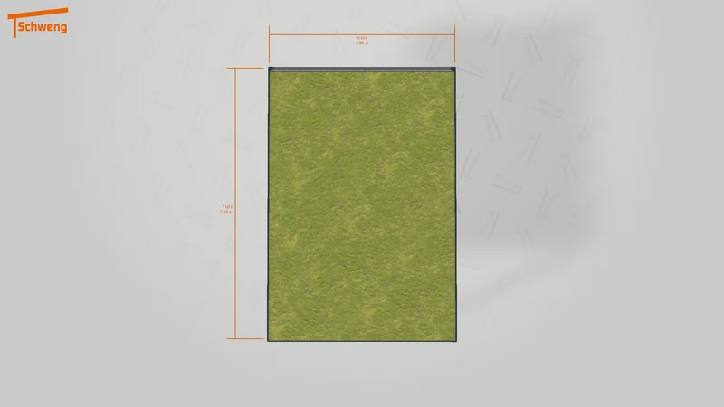 #DE Schweng Flachdachcarport C600+ (ID mj2pkz) #MTG