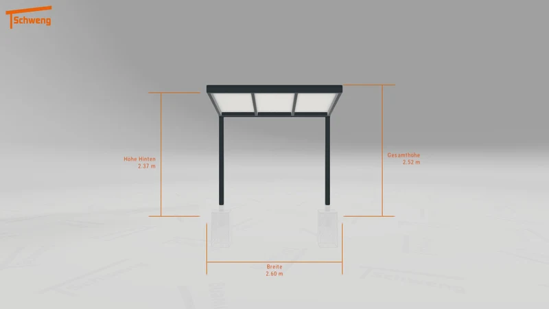 #AT Schweng Terrassenüberdachung S350 (ID 2q89x9)