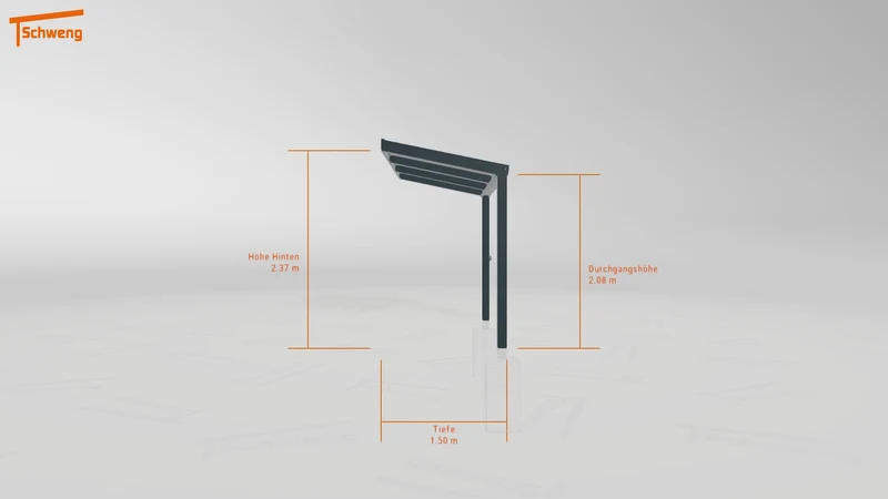 #AT Schweng Terrassenüberdachung S350 (ID 2q89x9)