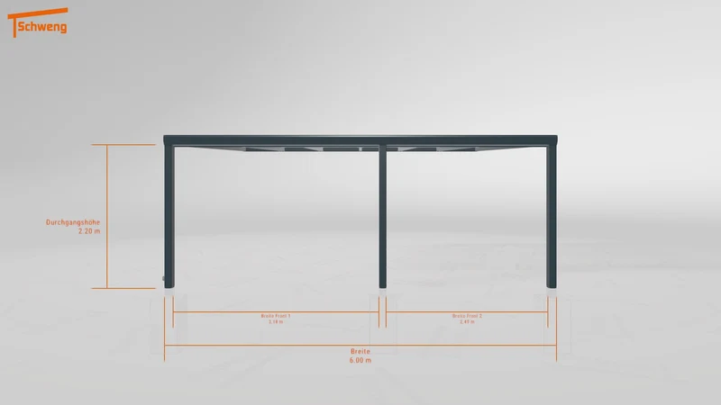 #DE Schweng Pultdachcarport S400 (ID 42w5j9) #MTG