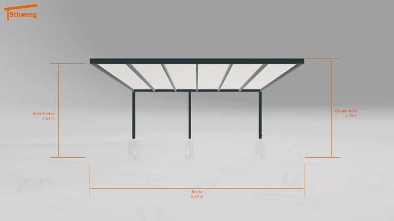 #DE Schweng Pultdachcarport S400 (ID 42w5j9) #MTG