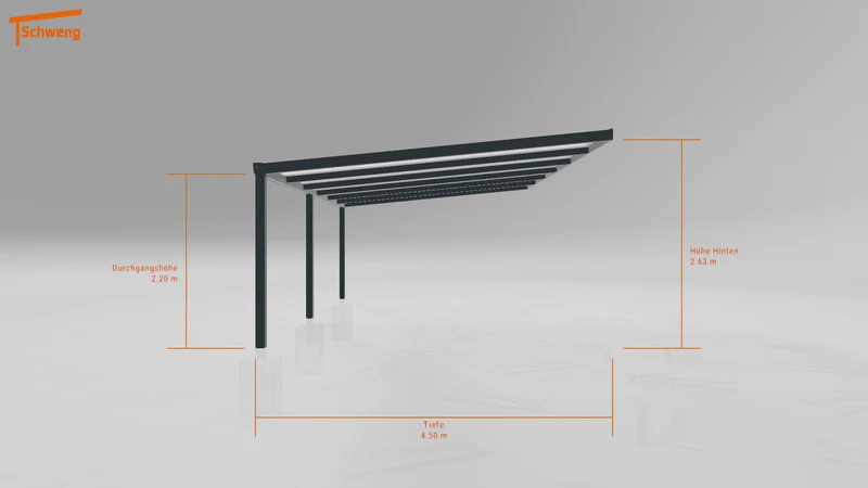 #DE Schweng Pultdachcarport S400 (ID 42w5j9) #MTG
