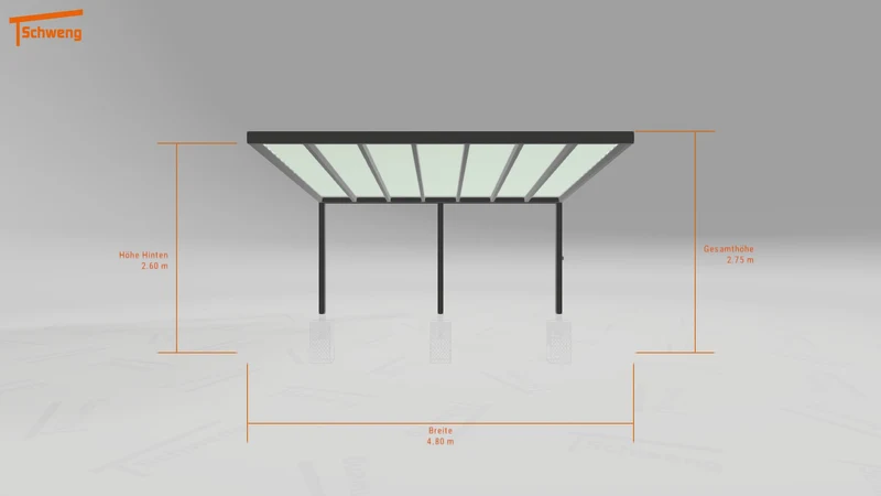 #AT Schweng Terrassenüberdachung S400 (ID qdvjrz)