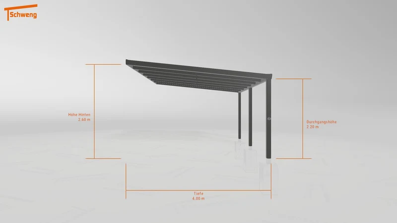 #AT Schweng Terrassenüberdachung S400 (ID qdvjrz)
