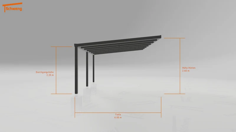 #AT Schweng Terrassenüberdachung S400 (ID qdvjrz)