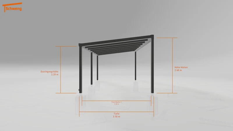 #DE Schweng Terrassenüberdachung S400 (ID 42wzd7)