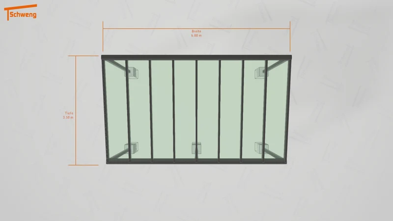 #DE Schweng Terrassenüberdachung S400 (ID 42wzd7)