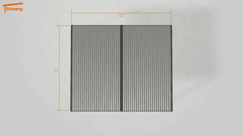 #DE Schweng Flachdachcarport C600 (ID x78xmw)
