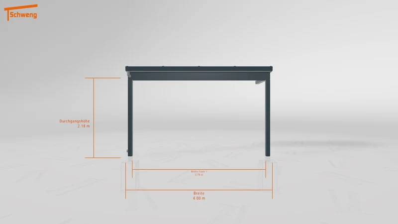 #DE Schweng Terrassenüberdachung S350 (ID g75dxn)