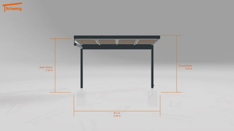 #DE Schweng Terrassenüberdachung S350 (ID g75dxn)