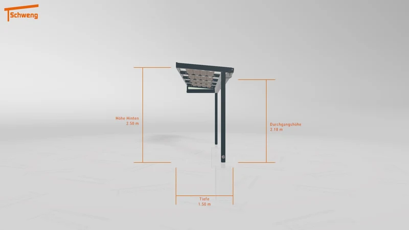 #DE Schweng Terrassenüberdachung S350 (ID g75dxn)
