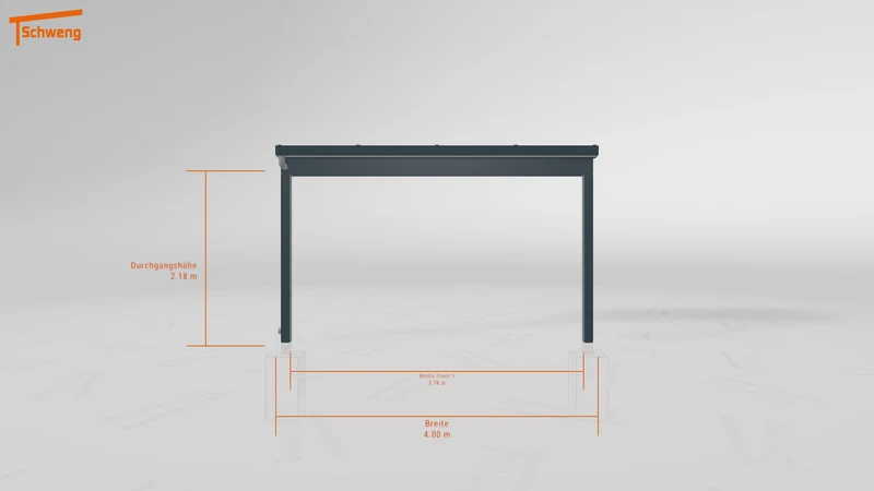 #DE Schweng Terrassenüberdachung S350 (ID k2jvzk)