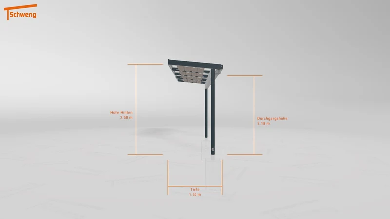 #DE Schweng Terrassenüberdachung S350 (ID k2jvzk)