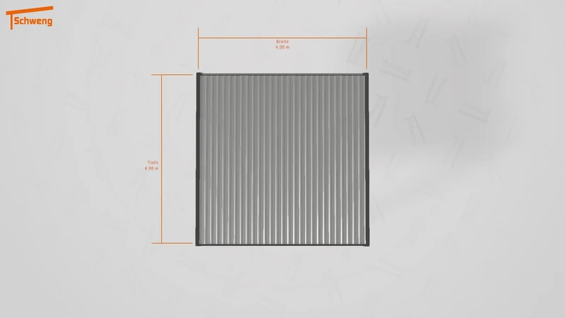#DE Schweng Flachdachcarport C600 (ID 33jyxy)