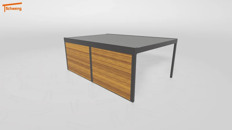 #DE Schweng Flachdachcarport C600 (ID mj252g) #MTG
