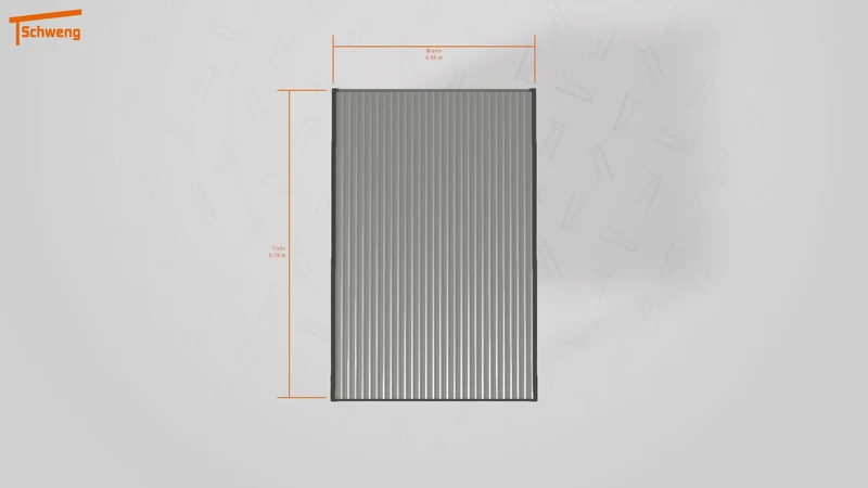 #DE Schweng Flachdachcarport C600 (ID mj252g) #MTG