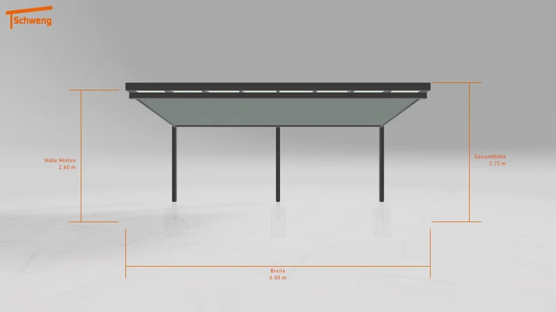 #DE Schweng Terrassenüberdachung S400 (ID w3x7xv)