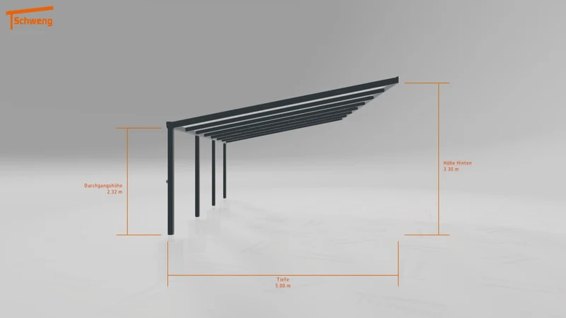 #DE Schweng Pultdachcarport S400 (ID 9wvnxg)