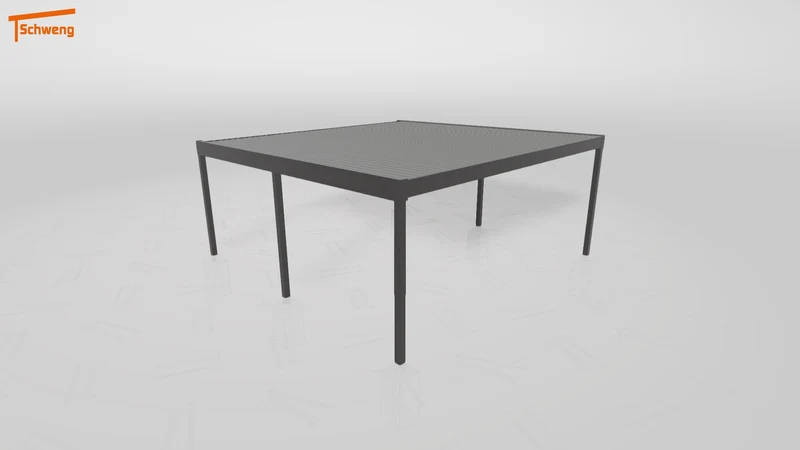 #DE Schweng Flachdachcarport C600+ (ID pbpv2y)