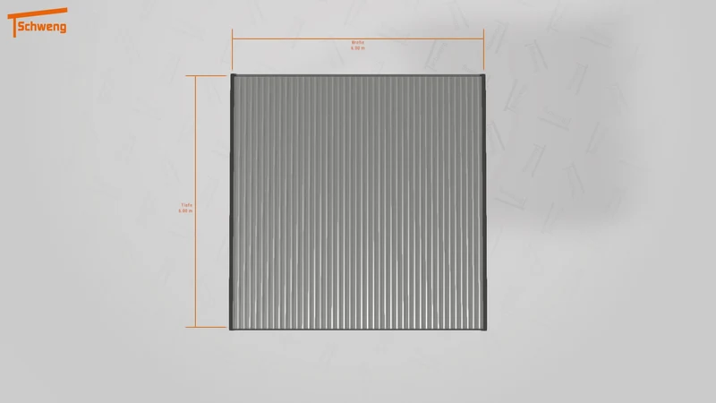 #DE Schweng Flachdachcarport C600+ (ID pbpv2y)
