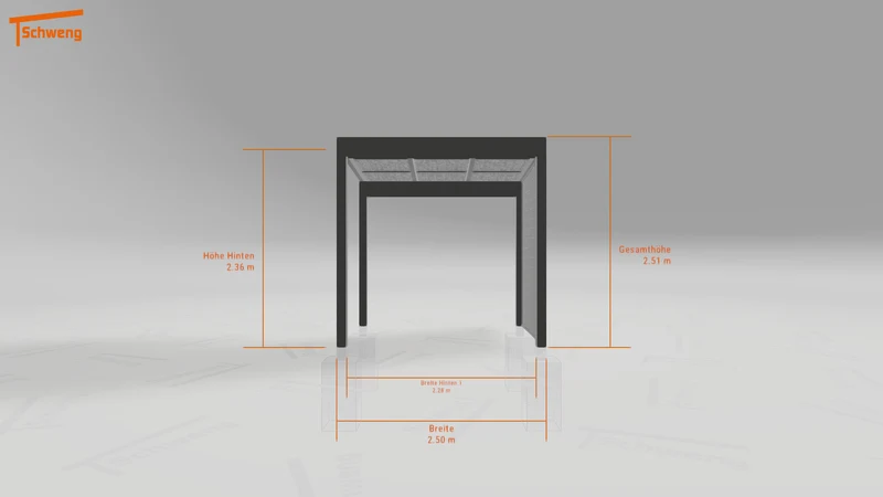 #DE Schweng Pultdachcarport S400 (ID w3xm47)