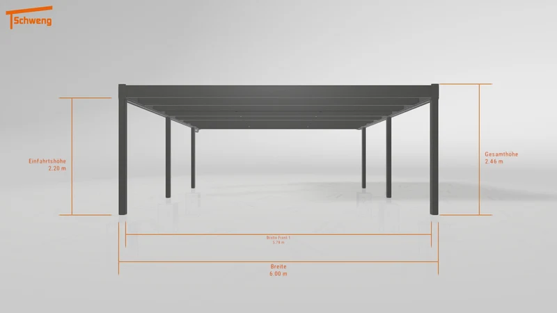 #DE Schweng Flachdachcarport C600 (ID k2jwgy) #MTG