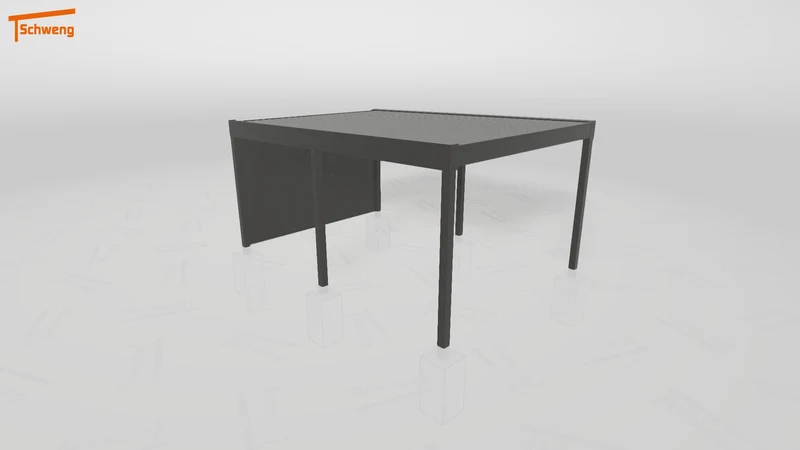 #DE Schweng Flachdachcarport C600 (ID v47zpp) #MTG