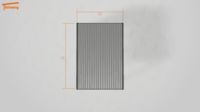 #DE Schweng Flachdachcarport C600 (ID v47zpp) #MTG