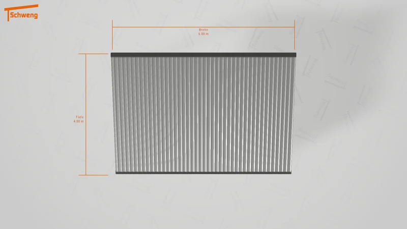 #DE Schweng Pultdachcarport S400 (ID w3x4p4) #MTG