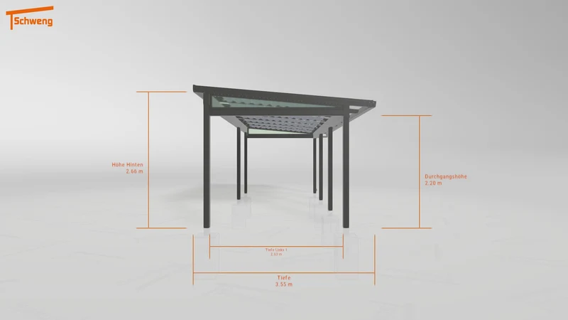 #AT Schweng Terrassenüberdachung S350 (ID x78q3w)