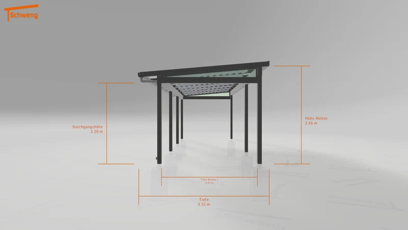 #AT Schweng Terrassenüberdachung S350 (ID x78q3w)