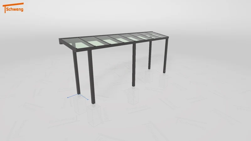 #DE Schweng Terrassenüberdachung S350 (ID g75vgq)
