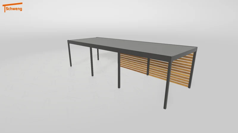 #DE Schweng Flachdachcarport C600 (ID jj875x) #MTG