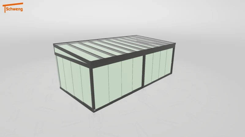 #DE Schweng Terrassenüberdachung S400 (ID zbwd7d)