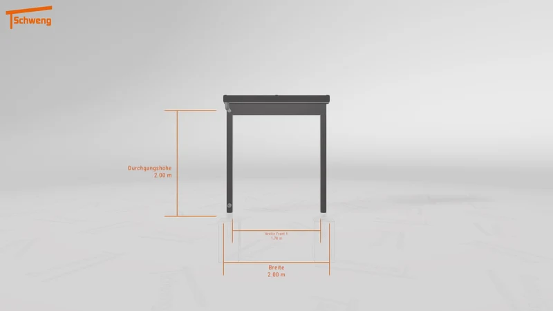#DE Schweng Terrassenüberdachung S350 (ID 77bdz8)