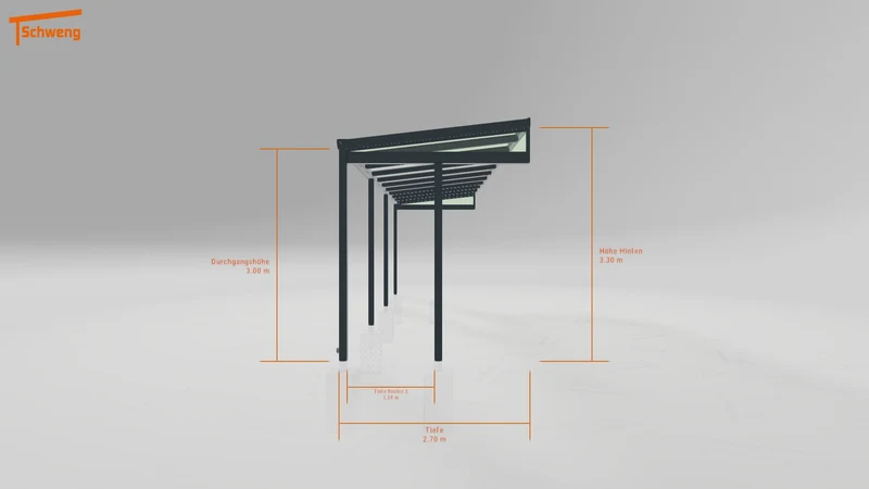 #DE Schweng Terrassenüberdachung S400 (ID n5mv3b)
