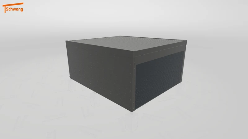 #DE Schweng Flachdachcarport C600+ (ID mj2v3g) #MTG