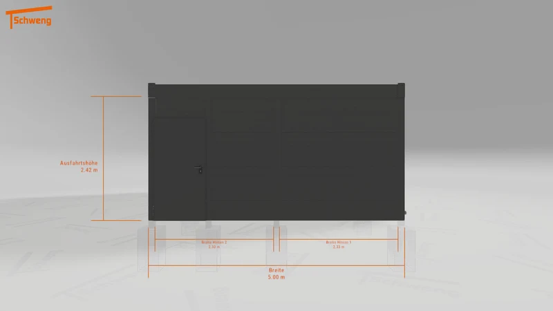 #DE Schweng Flachdachcarport C600+ (ID mj2v3g) #MTG